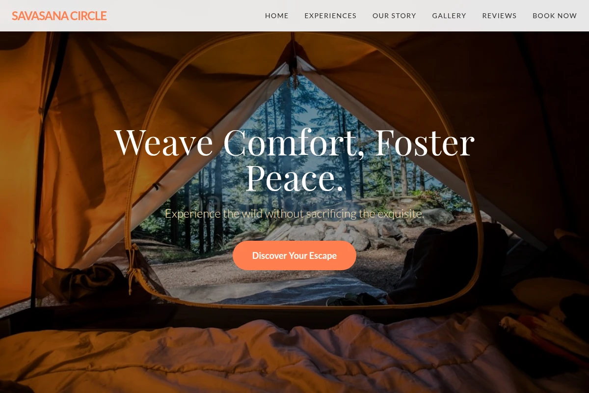 Glamping Camping
