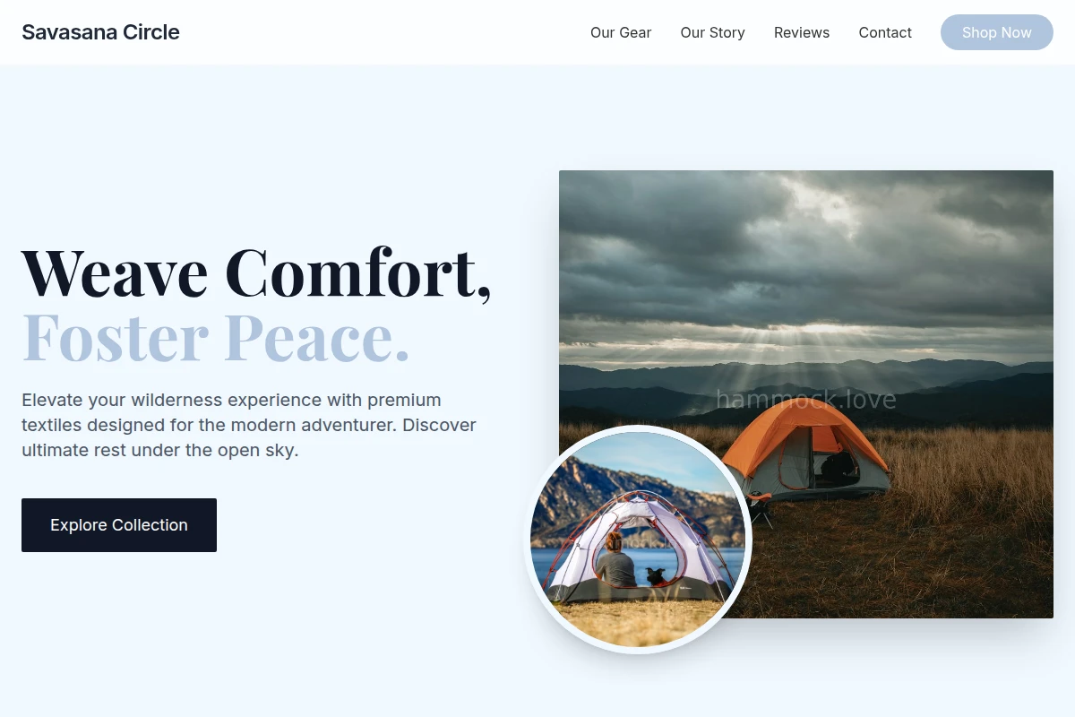 Textile Camping