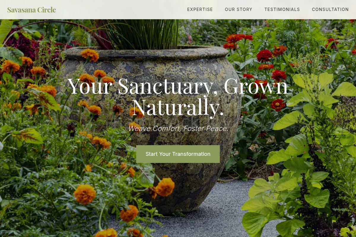Organic Garden Design