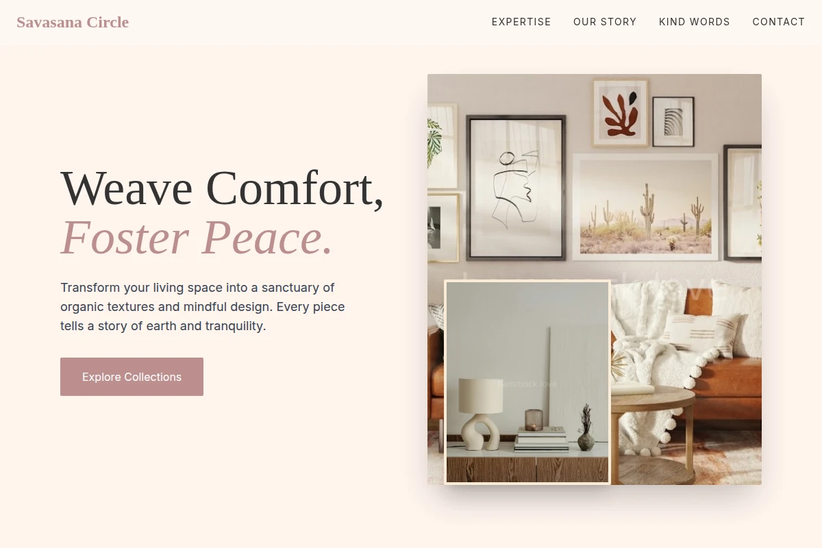 Organic Home Decor