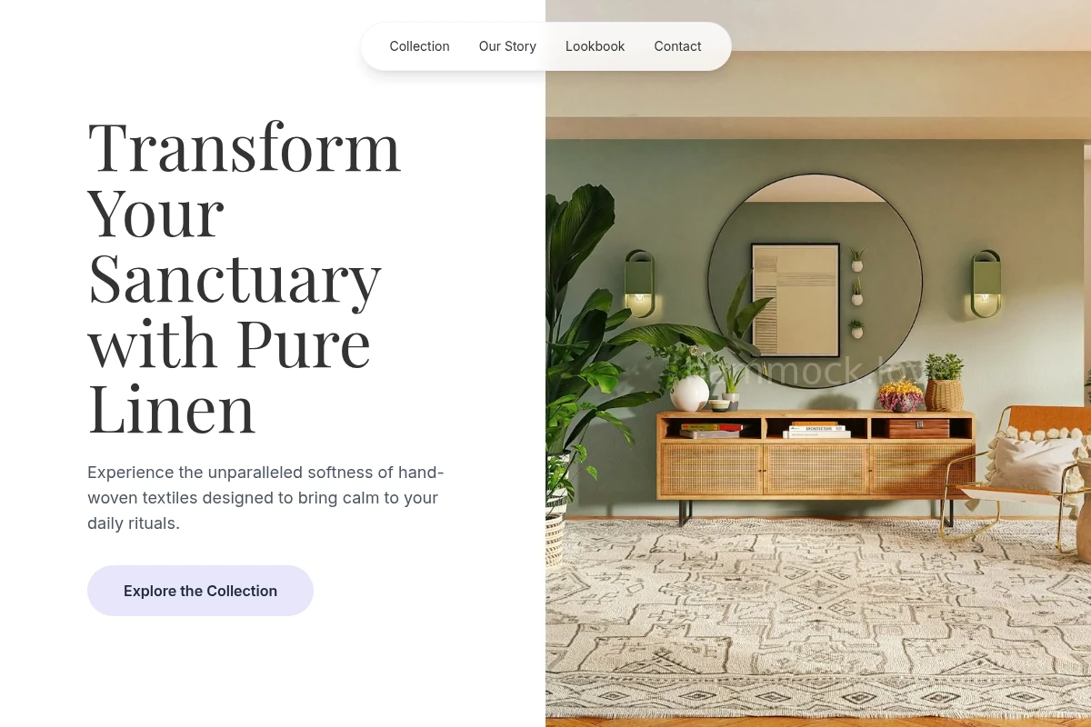 Linen Home Decor